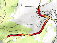 Riage über Route du Maka