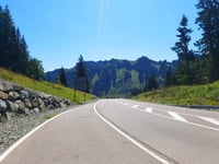 Riedbergpass von Fischen im Allgäu