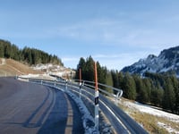 Riedbergpass von Fischen im Allgäu