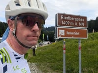 Riedbergpass von Fischen im Allgäu