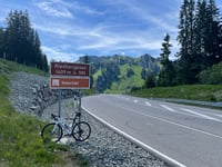 Riedbergpass von Fischen im Allgäu