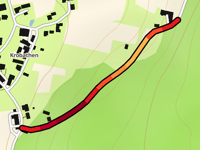 Riegelackerweg vanuit Krobathen