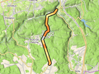 Rièzes via Route de Cul-des-Sarts