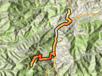 Rifugio de Juanar z Monda przez Avenida de Guardo