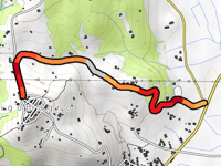 Rigomagno über Strada di Rigomagno