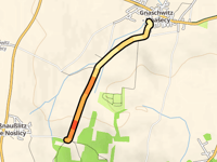 Ringweg von Gnaschwitz / Hnašecy