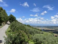 Rivalto über Via di Montevaso