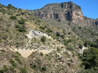 Road of the Goat / Carretera de la Cabra von Almuñécar