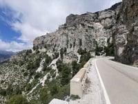 Road of the Goat / Carretera de la Cabra von Almuñécar