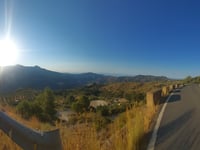 Road of the Goat / Carretera de la Cabra von Almuñécar