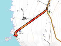 Road of the Tail of Rocks da Niarbyl