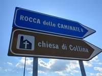 Rocca delle Caminate par Via delle Caminate
