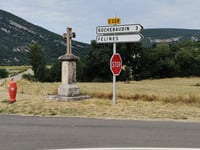 Rochebaudin depuis Pont-de-Barret