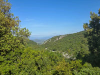 Rocher de Sampzon przez Route du Rocher