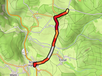 Rocher du Faix du Diable von Grand-Halleux