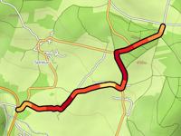 Rocher du Faix du Diable über La Vaux