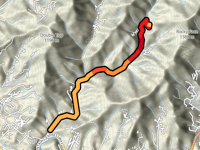 Rocky Face vanuit Tuckasegee River