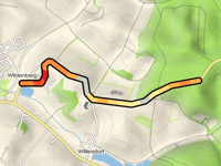 Rohrer Strasse from Wildenberg