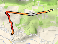 Roman Road da Bleadon