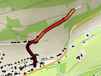 Römerstrasse via Aegertengasse