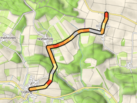 Römerstrasse desde Daiting