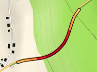 Römerstrasse from Denkingen