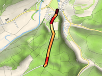 Römerstrasse von Pfünz