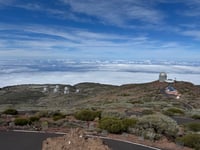Roque de los Muchachos von Santa Cruz de la Palma