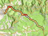 Vialavert von Roquecourbe über Lacrouzette