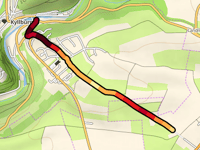 Rosenberg from Kyllburg via Orsfelder Weg