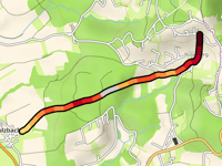 Rosenbergweg von Sulzbach