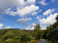 Col du Rosier przez La Gleize