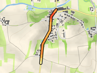 Rossbacher Strasse from Massing im Rottal
