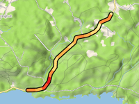 Rössjöholmsvägen da Rössjön