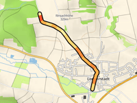 Roter Bergweg von Lonnerstadt