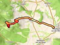 Rother Kuppe da Nordheim vor der Rhön