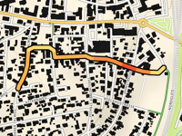 Rottendorf przez Röntgenstrasse