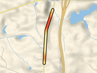 Route 219 da Clines Crossroads