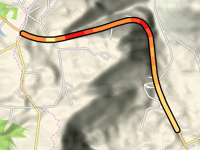 Route 231 von Whitney Junction