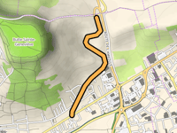 Route d'Agincourt von Essy-lès-Nancy