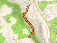 Route d'Alzonne from Montolieu