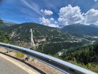 Route d'Anniviers depuis Mayoux