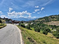 Route d'Anniviers depuis Mayoux