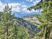 Route d'Anniviers depuis Mayoux