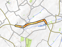 Route d'Anvaing da Arc-Ainières