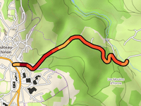 Route d'Arleuf da l'Yonne