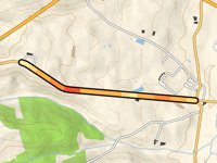 Route d'Auch von Aubiet