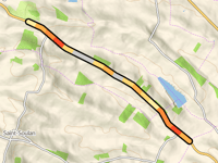Route d'Auch depuis Samatan