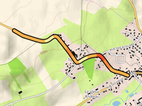 Route d'Auguaise from Les Aspres