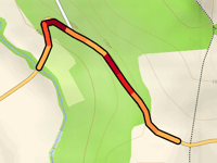 Route d'Aydie from Aydie
